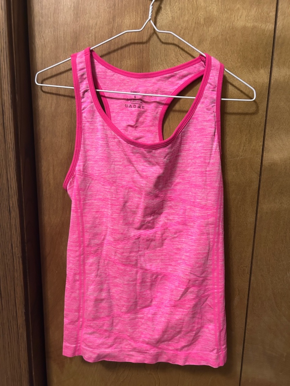 Women’s Pink Racerback Tank Top - Unbranded